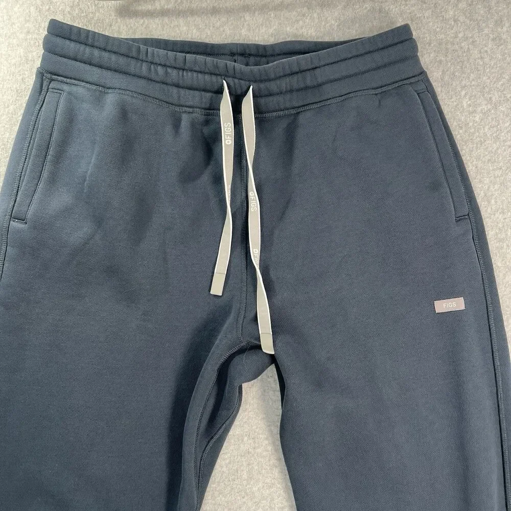 FIGS Tansen 2.0 Jogger Pants Mens Medium blue Fleece Sweatpants W22LW2006